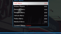 FiveM Admin Menu | vMenu Replacement