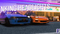 Winking Headlights