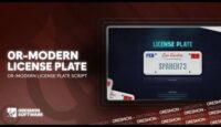 Tebex Vehicle Plate Customizer