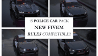 Police Car Pack Lowpoly